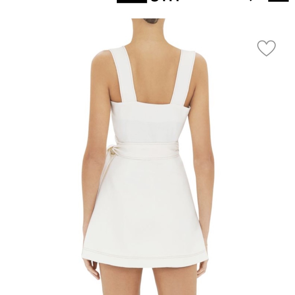 Alexis White Mini Romper/mini dress